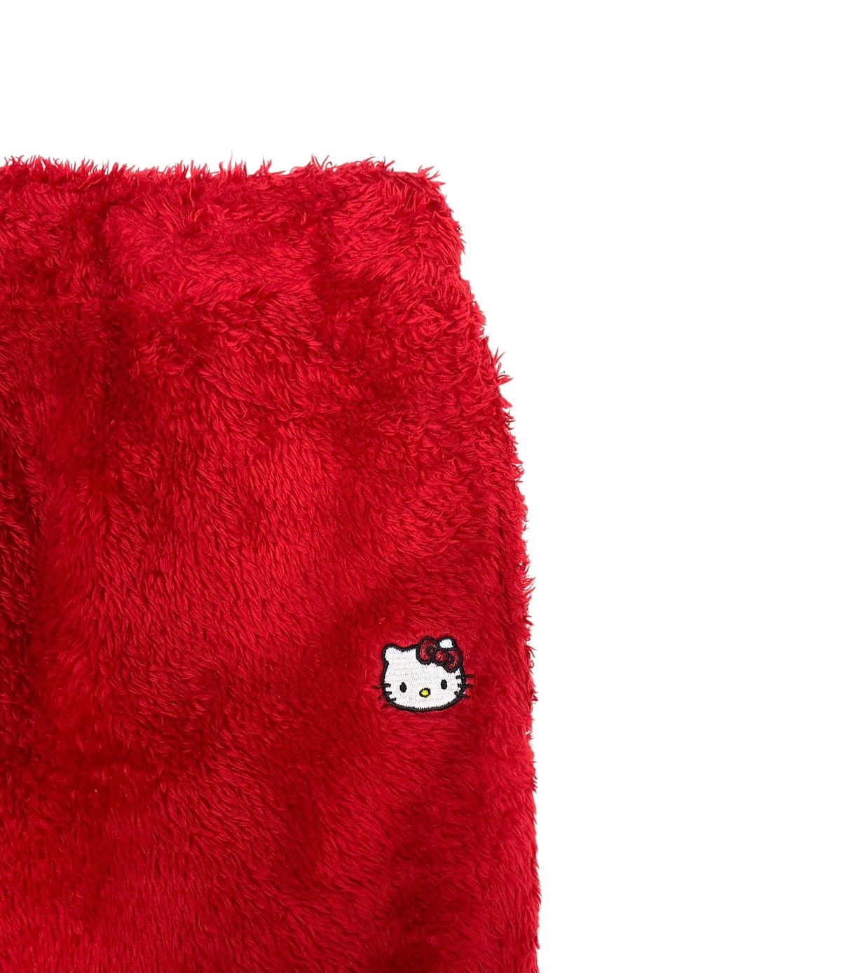 Japanese Brand Rare‼️ Hello Kitty Fleece Pants Small Logo Size 30" / US 8 / IT 44 - 3 Thumbnail