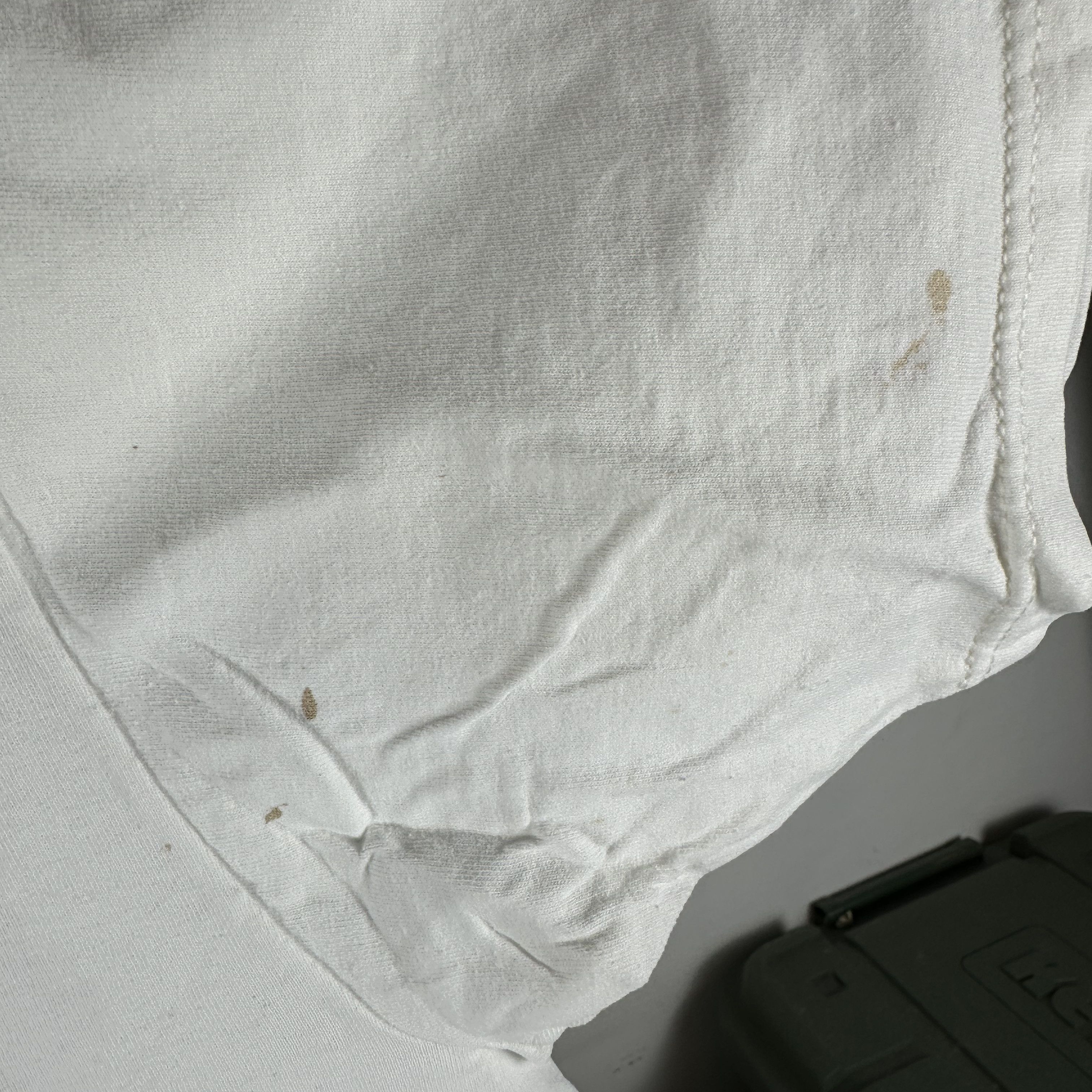 Vintage ​​​​Camping A Great Excuse to Eat Beans and Stop Shaving Tee Size US XL / EU 56 / 4 - 6 Thumbnail