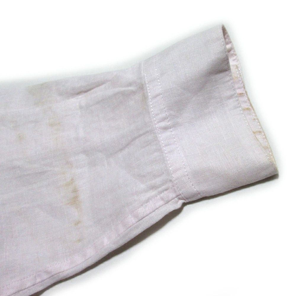 Yohji Yamamoto Yohji Yamamoto pour homme ruffle embroidery linen shirt Size US XL / EU 56 / 4 - 6 Thumbnail