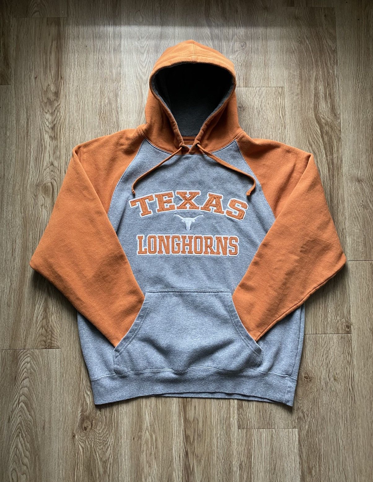 Vintage Y2K 00s Texas Longhorns Logo Hoodie Size US XL / EU 56 / 4 - 1 Thumbnail