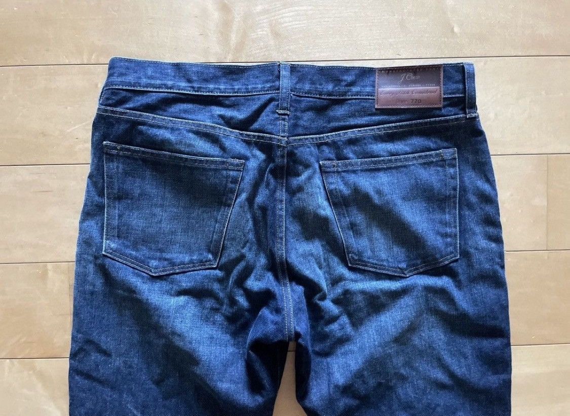 J.Crew 770 Flannel-lined Japanese Denim Jeans Size US 34 / EU 50 - 3 Thumbnail