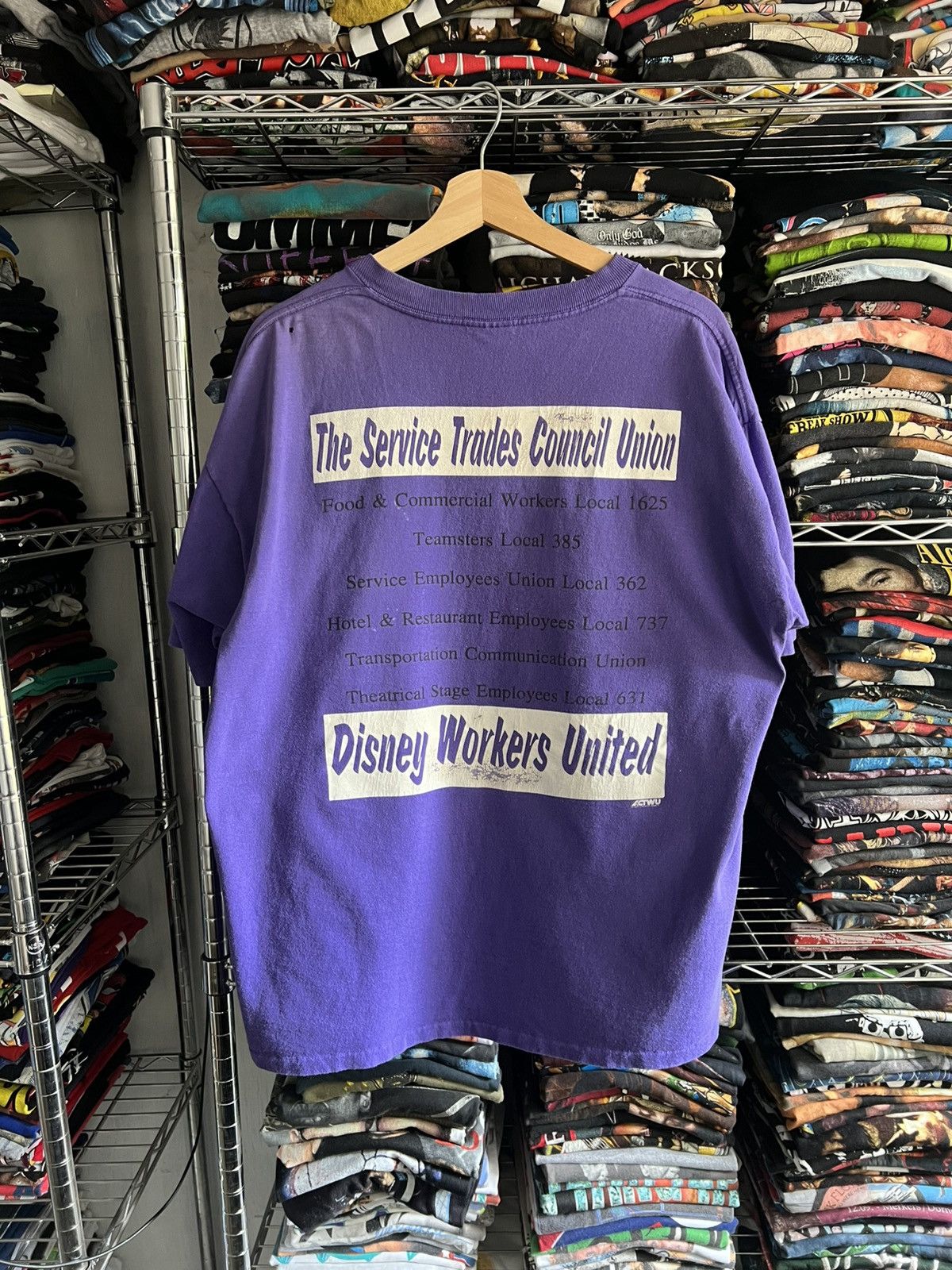 Disney 90s Fearless Service Trades Action Team Single Stitch GYM Size US XL / EU 56 / 4 - 2 Thumbnail