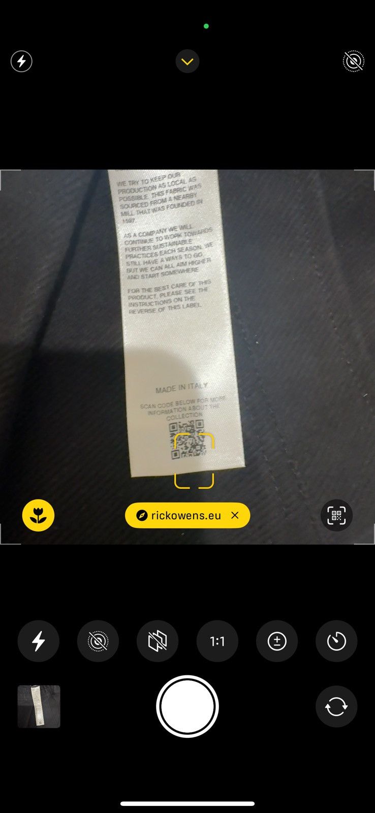 Rick Owens Rick Owens Mastodon Cargo Pants in Black Size US 38 / EU 54 - 11 Thumbnail