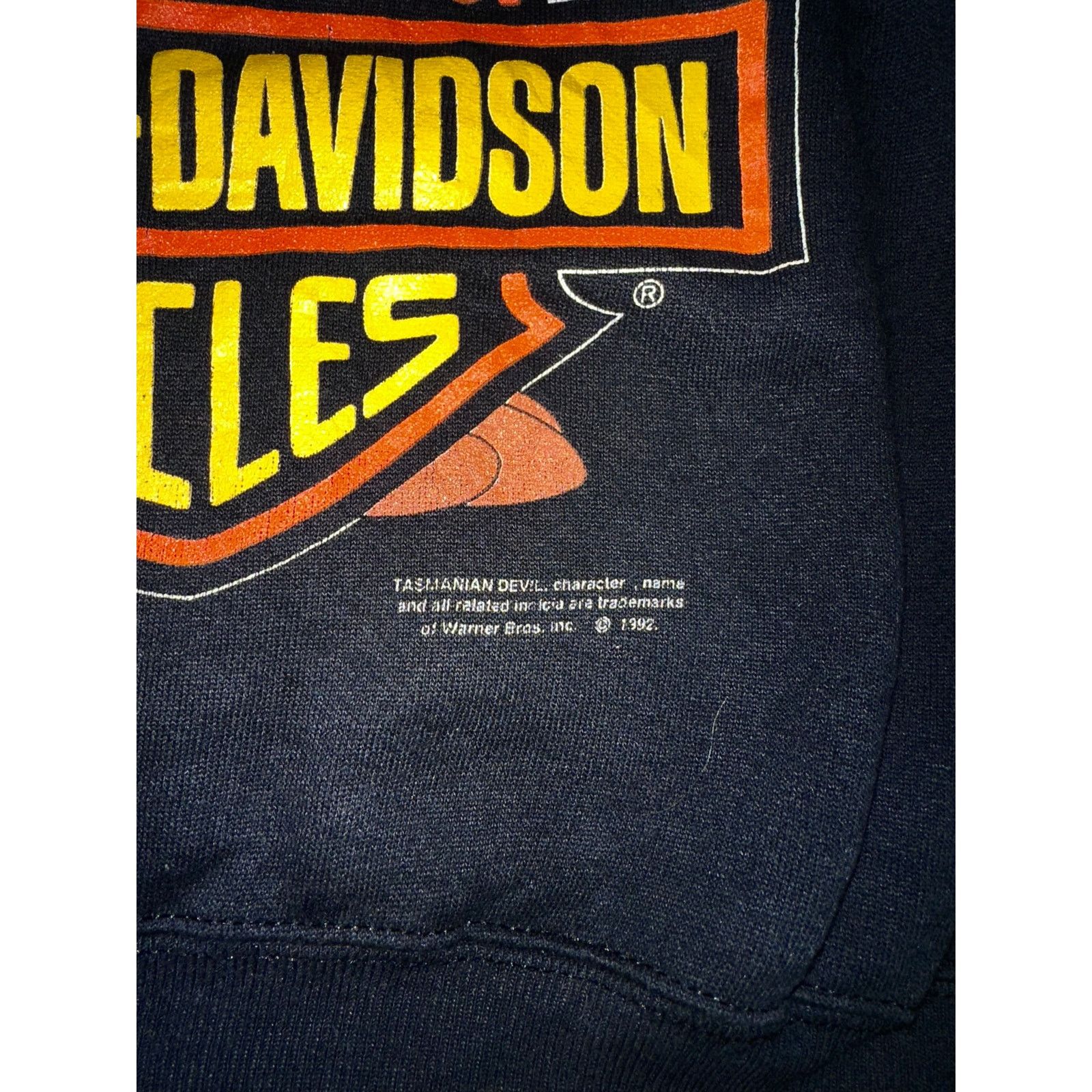 Harley Davidson 🌀 Harley-Davidson x Taz Sweatshirt – Size L Size L / US 10 / IT 46 - 6 Thumbnail