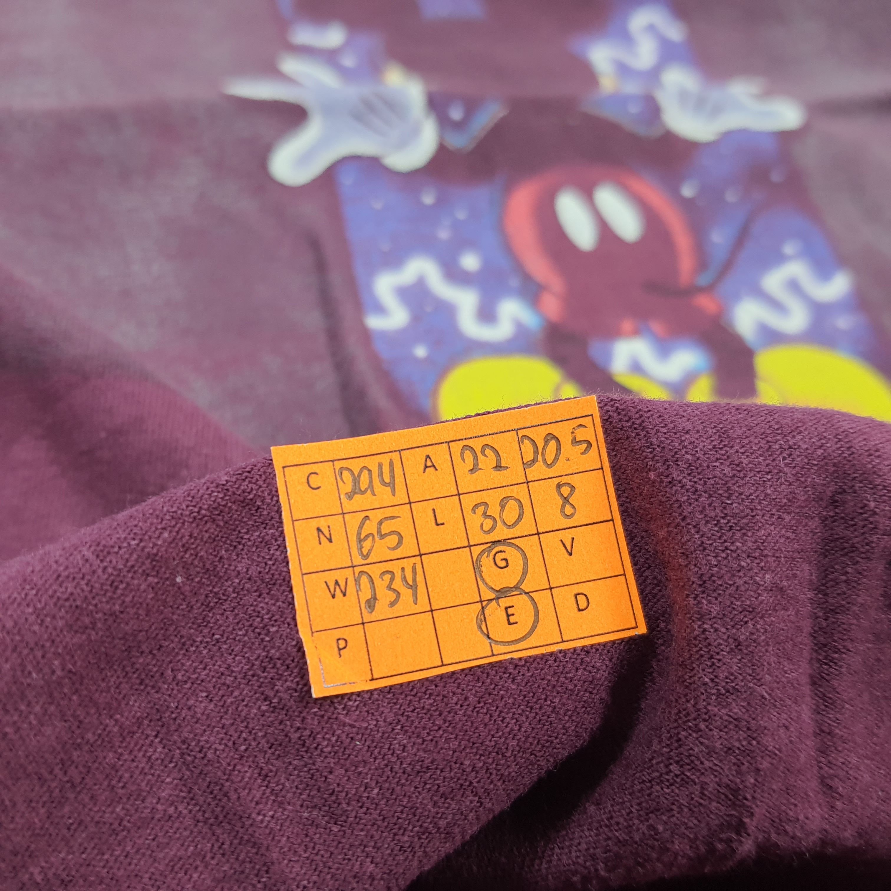 Disney Vintage Disney Mickey Mouse Elevator Tshirt C294N65 Size US L / EU 52-54 / 3 - 7 Thumbnail