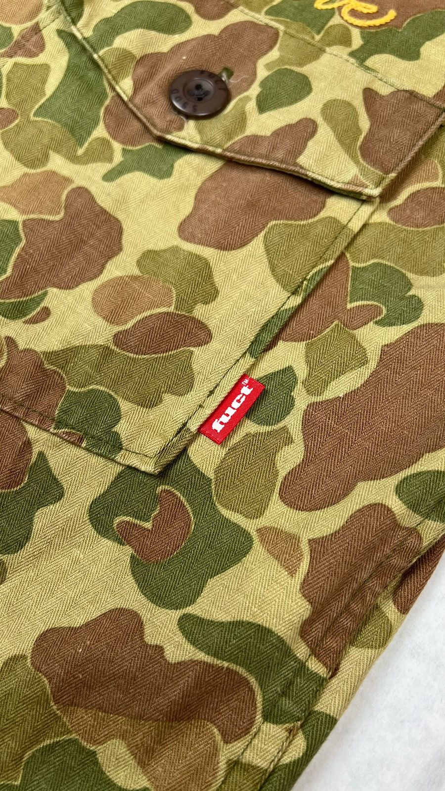FUCT Fuct Camo Button Up Shirt Size US S / EU 44-46 / 1 - 7 Thumbnail