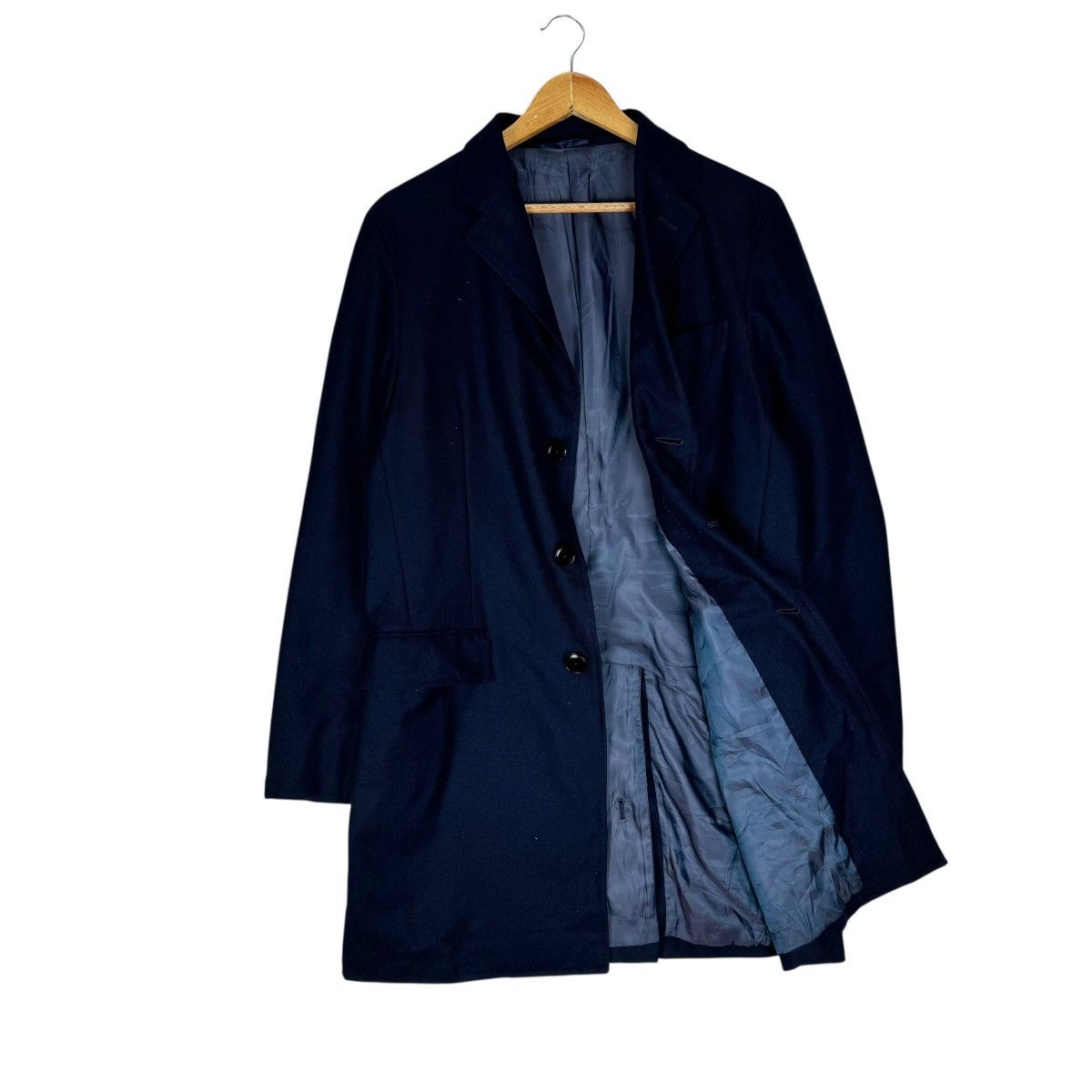 Loro Piana ⚡️LORO PIANA WOOL LONG COAT JACKET Size US L / EU 52-54 / 3 - 6 Thumbnail