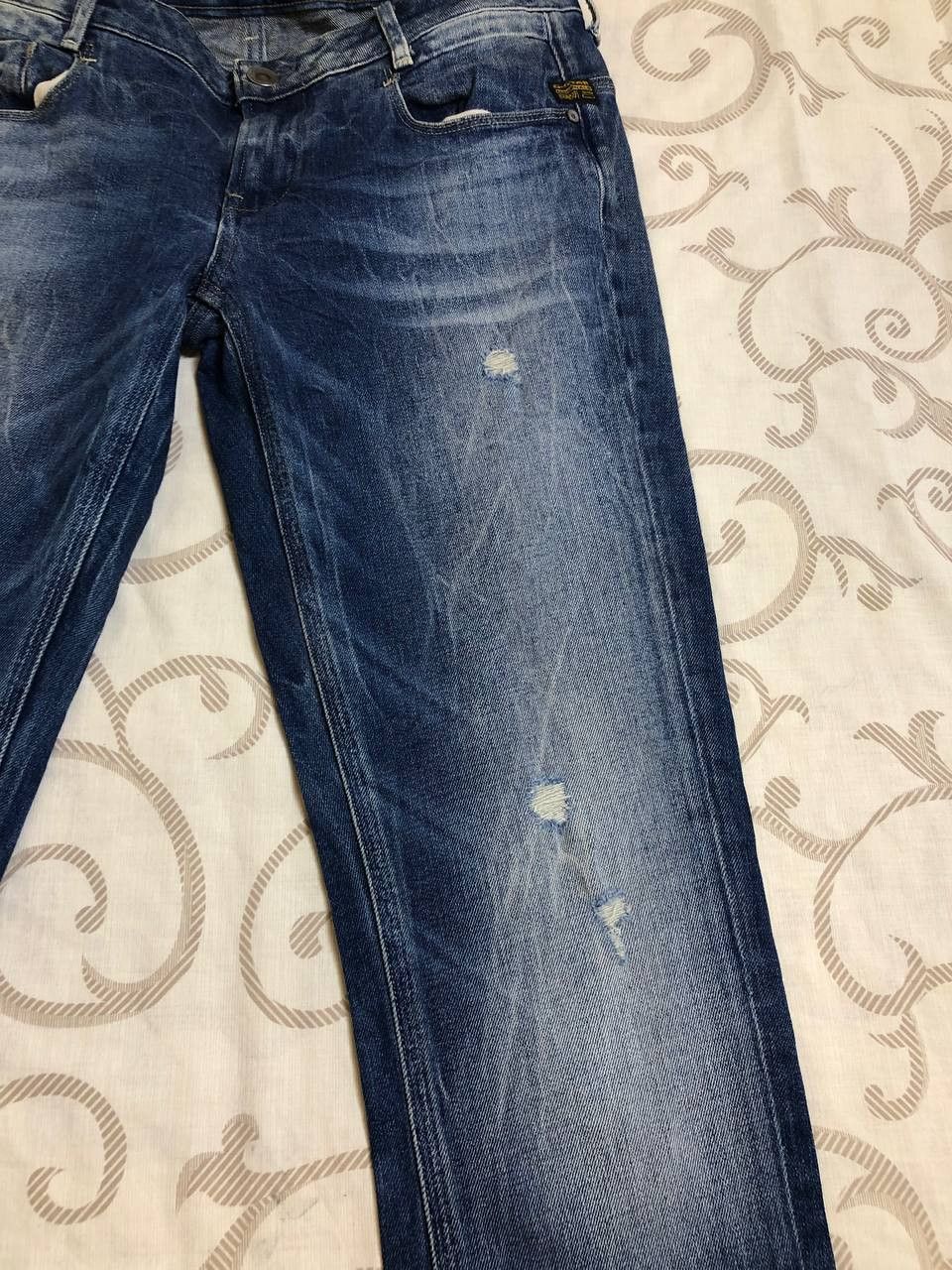 G-Star G-Star RAW Men's Dark Tapered Denim distressed Jeans Size US 31 - 8 Thumbnail
