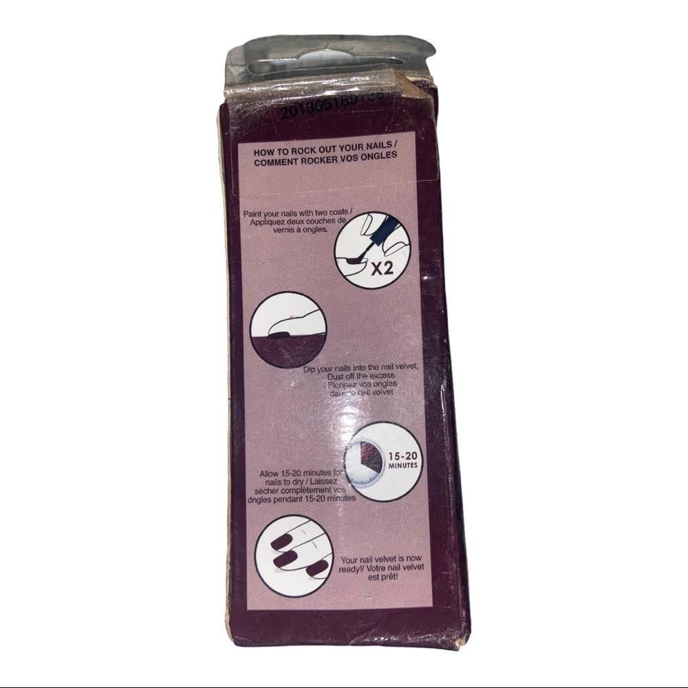 Designer Nail Rock l NIB Nail Velvet Manicure Set In Burgundy Size ONE SIZE - 3 Thumbnail