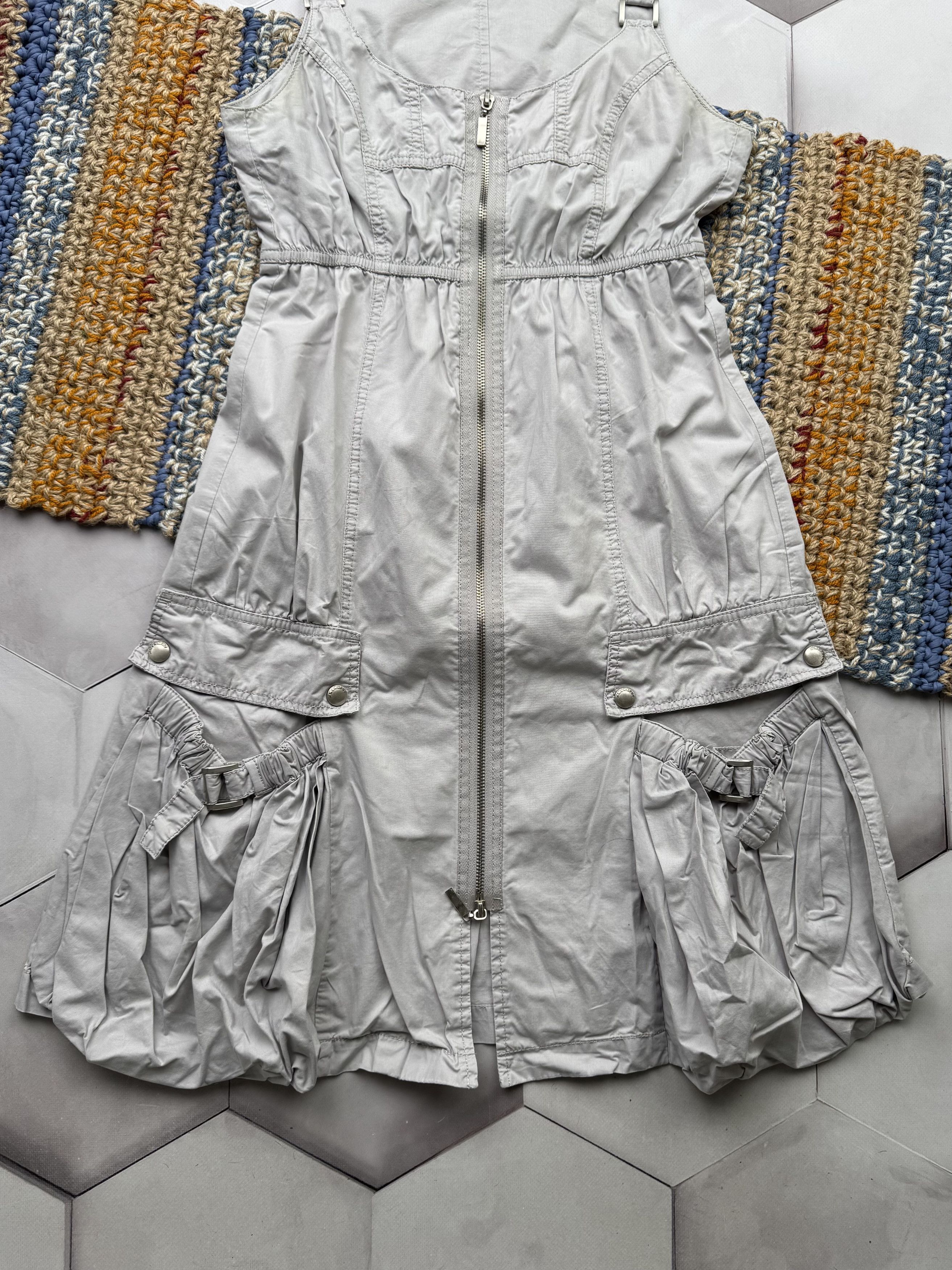 Vintage Vintage Cargo Dress (E4) Size S / US 4 / IT 40 - 3 Thumbnail