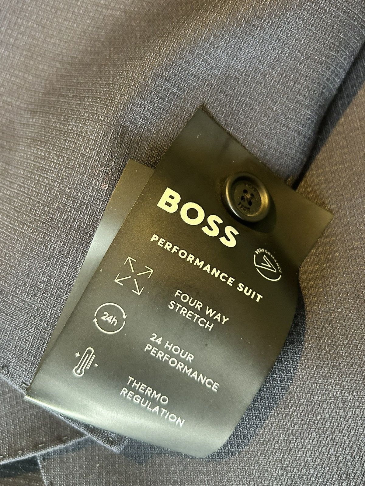 Hugo Boss Hugo Boss Suit performance edition in Dark Blue medium Size 38R - 2 Thumbnail