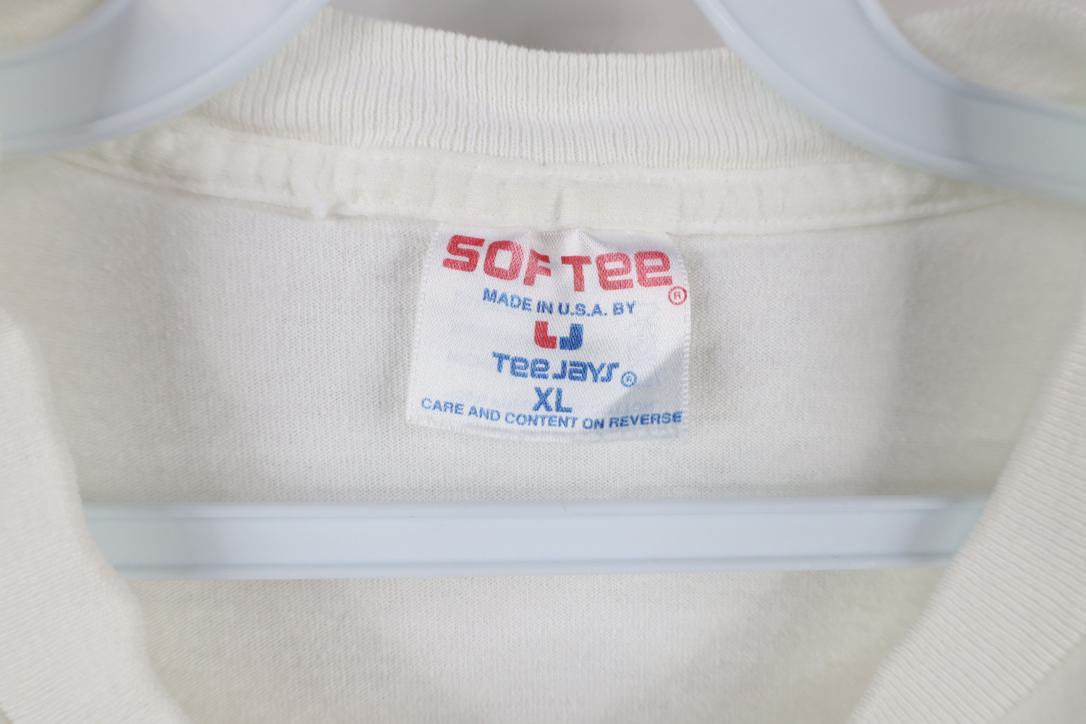 Vintage Vintage 90s Streetwear Boston Short Sleeve T-Shirt USA Size US XL / EU 56 / 4 - 7 Thumbnail