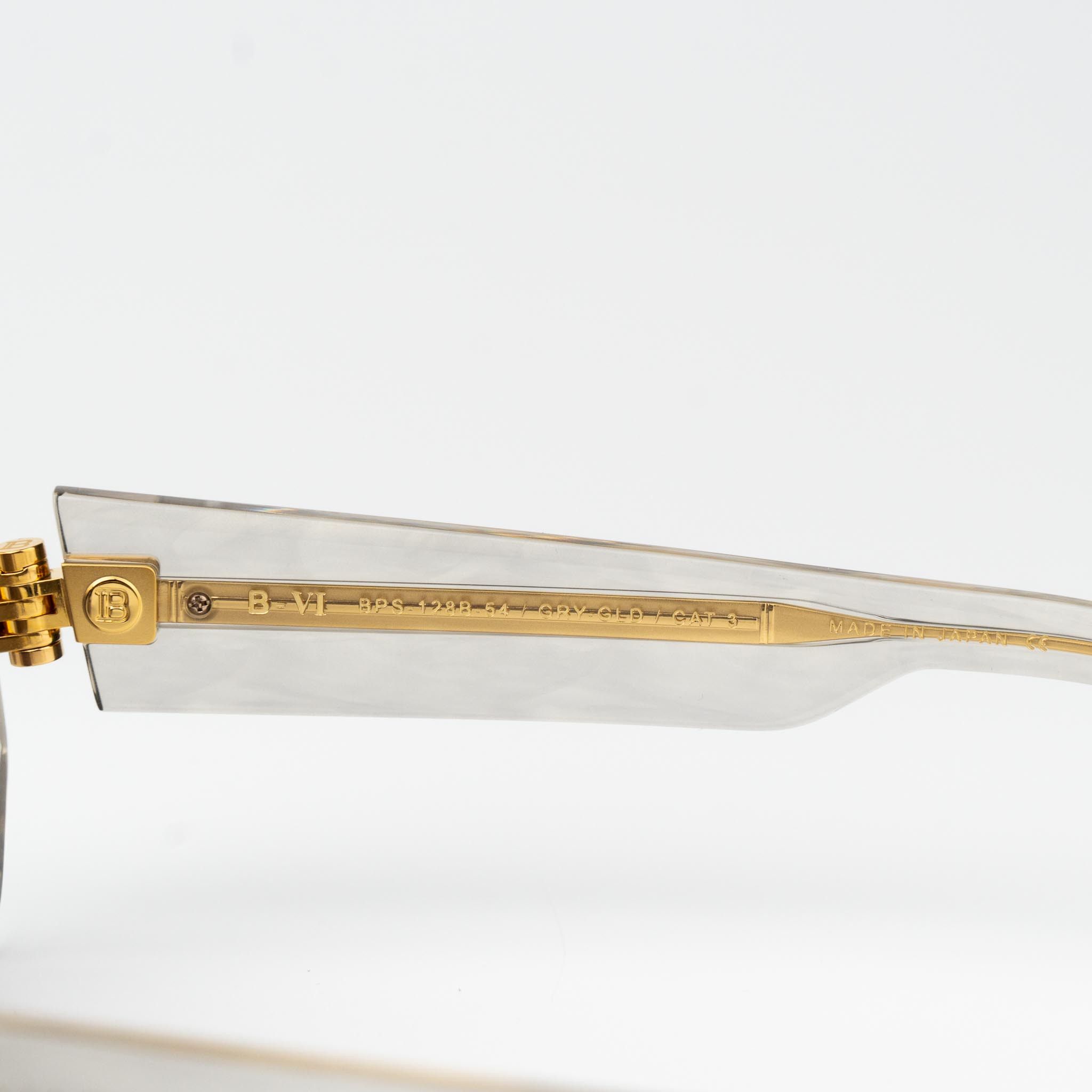 Balmain Balmain Men Sunglasses Titanium B-VI BPS-121B-54 Size ONE SIZE - 11 Thumbnail