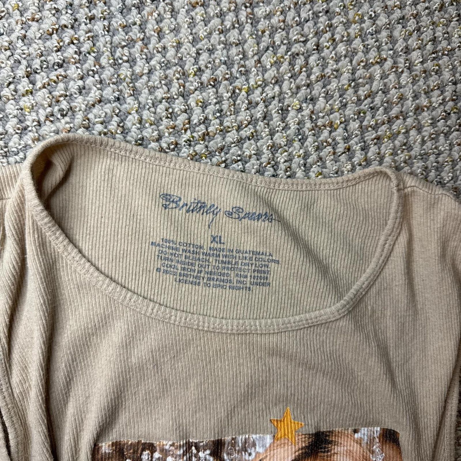 Other Vintage y2k rare Brittney Spears ‘lucky’ cute tank Size XL / US 12-14 / IT 48-50 - 6 Thumbnail
