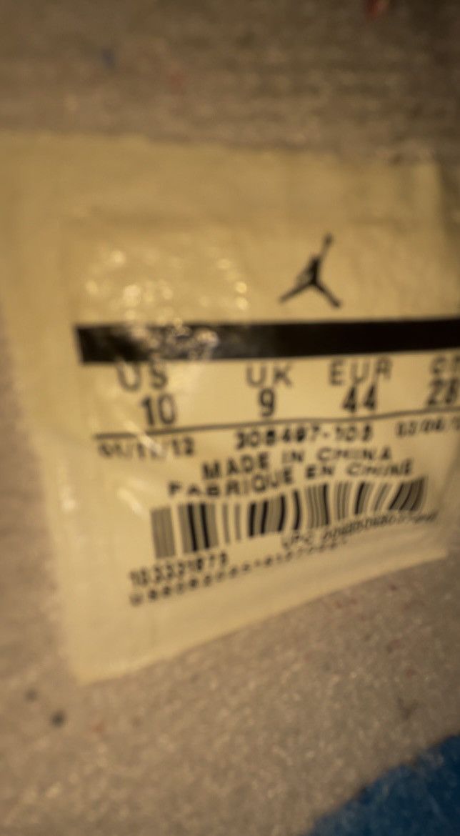 Jordan Brand Air Jordan 4 Retro Military Blue Color Way 2012 Size US 10 / EU 43 - 8 Thumbnail