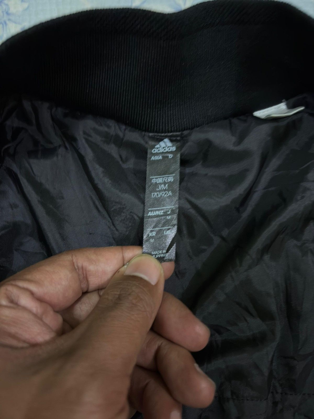 Adidas × All Blacks Adidas Bomber Jacket All Black New Zealand Rugby Jacket Size US M / EU 48-50 / 2 - 11 Thumbnail