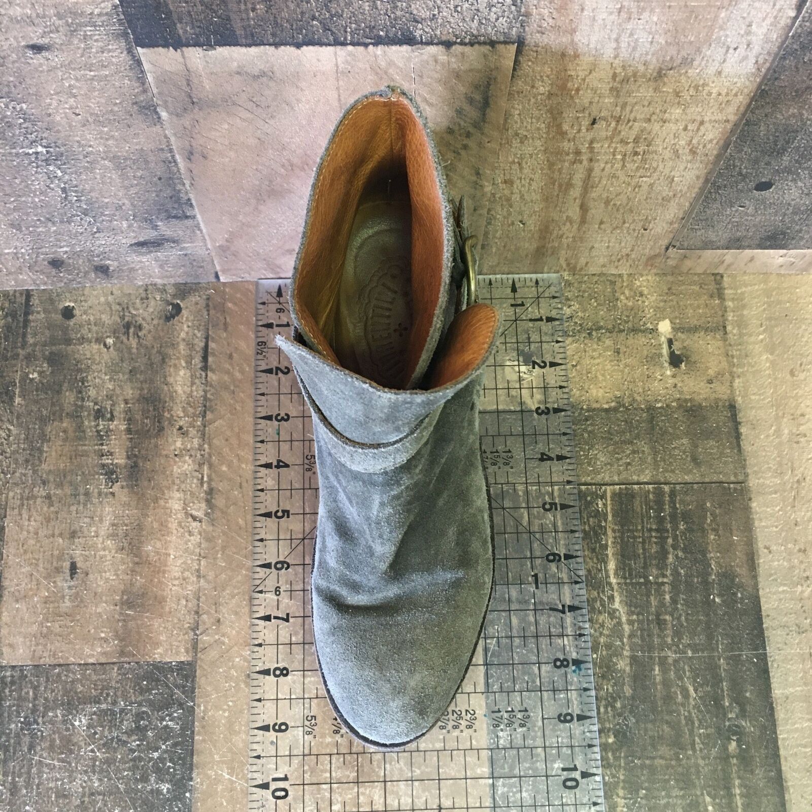 Fiorentini + Baker Fiorentini Baker Gray Suede Ankle Boots Womens EUR 38 US 8 Size US 8 / IT 38 - 3 Thumbnail
