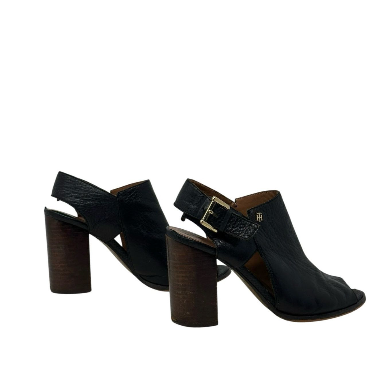Tommy Hilfiger Tommy Hilfiger Sling Back Heeled Sandals Shoes size 8M Size US 8 / IT 38 - 4 Thumbnail