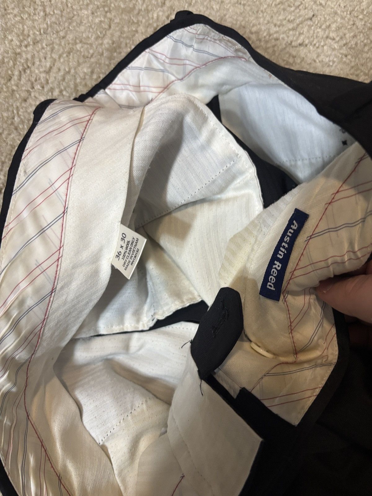 Austin Reed Austin Reed Suit 1 Button 42S Size 42S - 8 Thumbnail