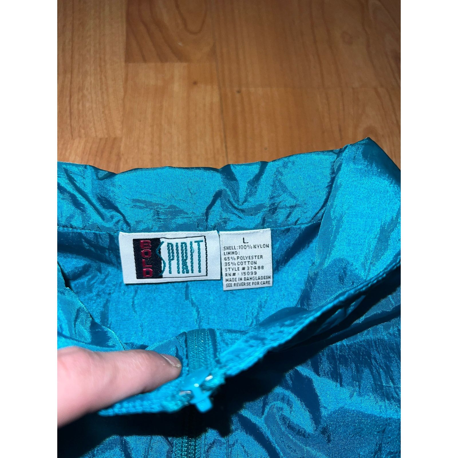 Vintage Vintage Womens Track Suit Nylon Tracksuit Set 90s VTG Large Size L / US 10 / IT 46 - 7 Thumbnail