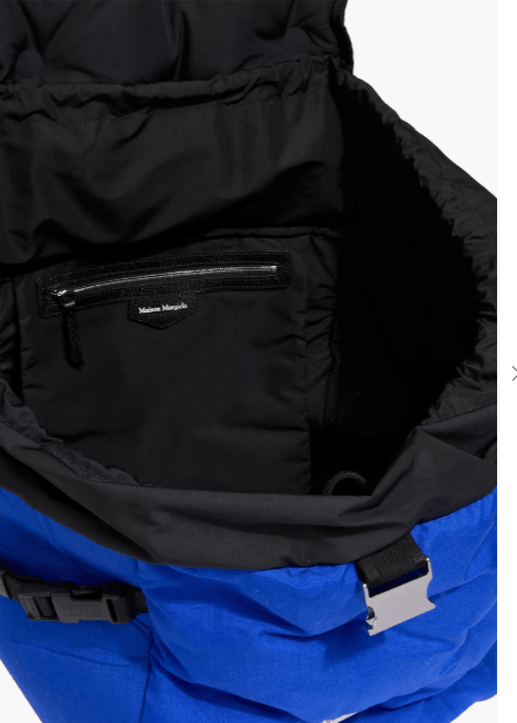 Maison Margiela MAISON MARGIELA Quilted canvas backpack Size ONE SIZE - 4 Thumbnail