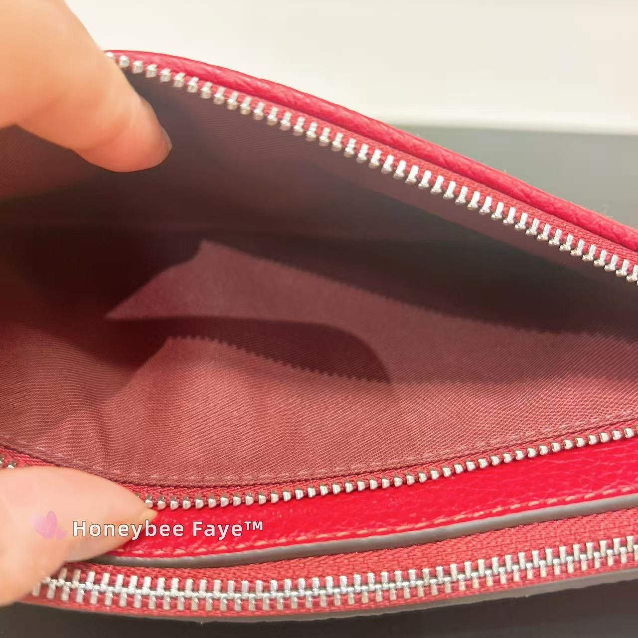 Coach Double Zip Wallet In Signature Denim CDN22 Size ONE SIZE - 4 Thumbnail