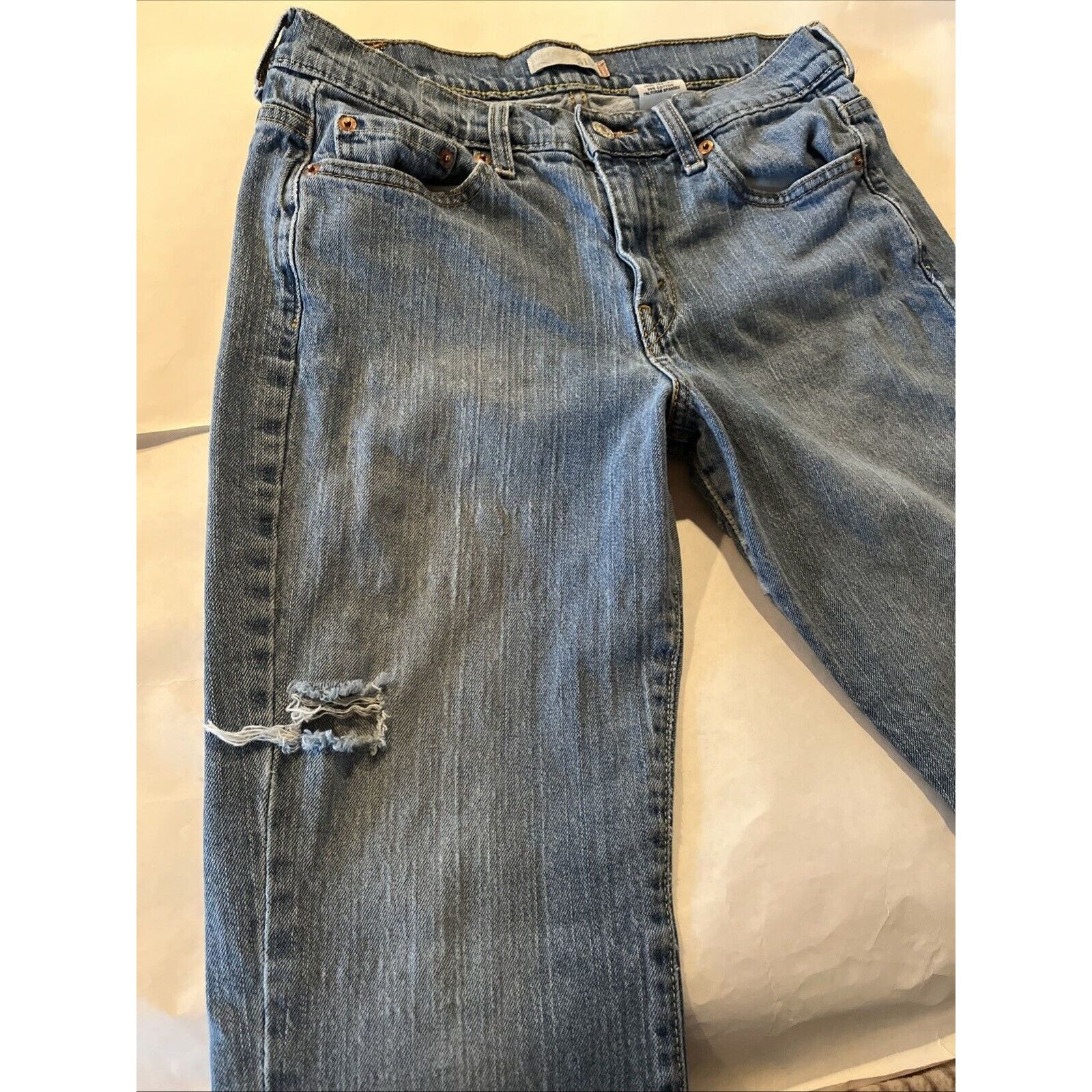Levi's Levi's 515 Women's Jeans Blue Size 10 29x30 Bootcut Stretch Size 32" / US 10 / IT 46 - 12 Thumbnail