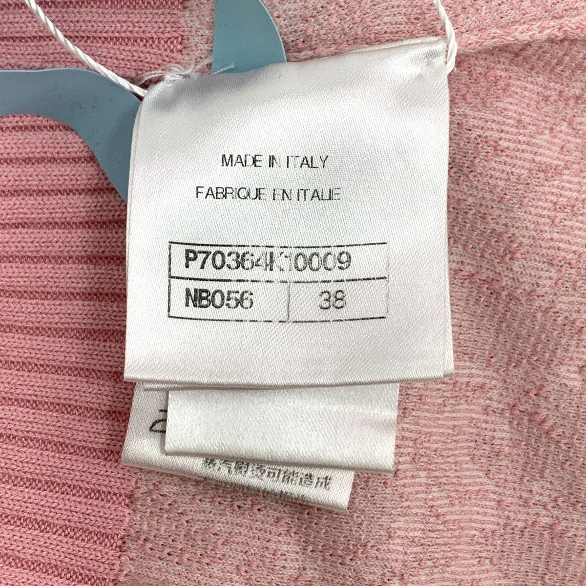 Chanel Chanel Pink Round Neck Long Sleeve Knitted Dress K26WX Size S / US 4 / IT 40 - 6 Thumbnail