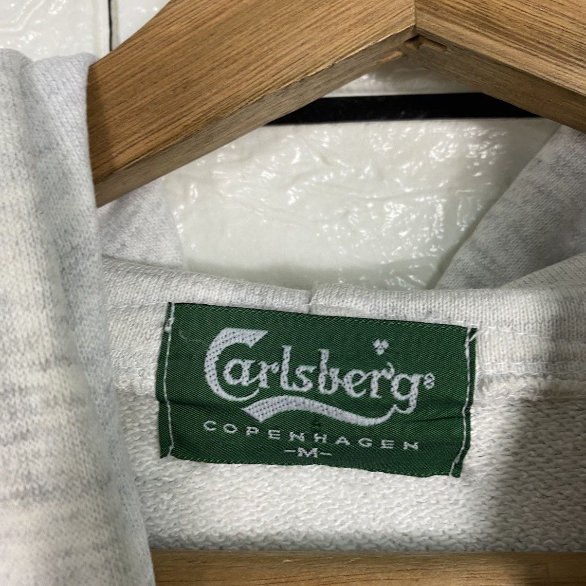 Vintage 📌Vintage Hoodie Pull Over Carlsberg Copenhagen Big Logo Size US M / EU 48-50 / 2 - 18 Thumbnail