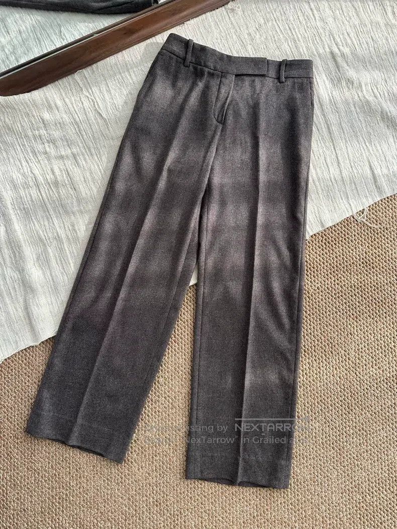 Loro Piana Loro Piana Cashmere Silk Blended Colorful Suit Pencil Pant Size 37" - 1 Thumbnail