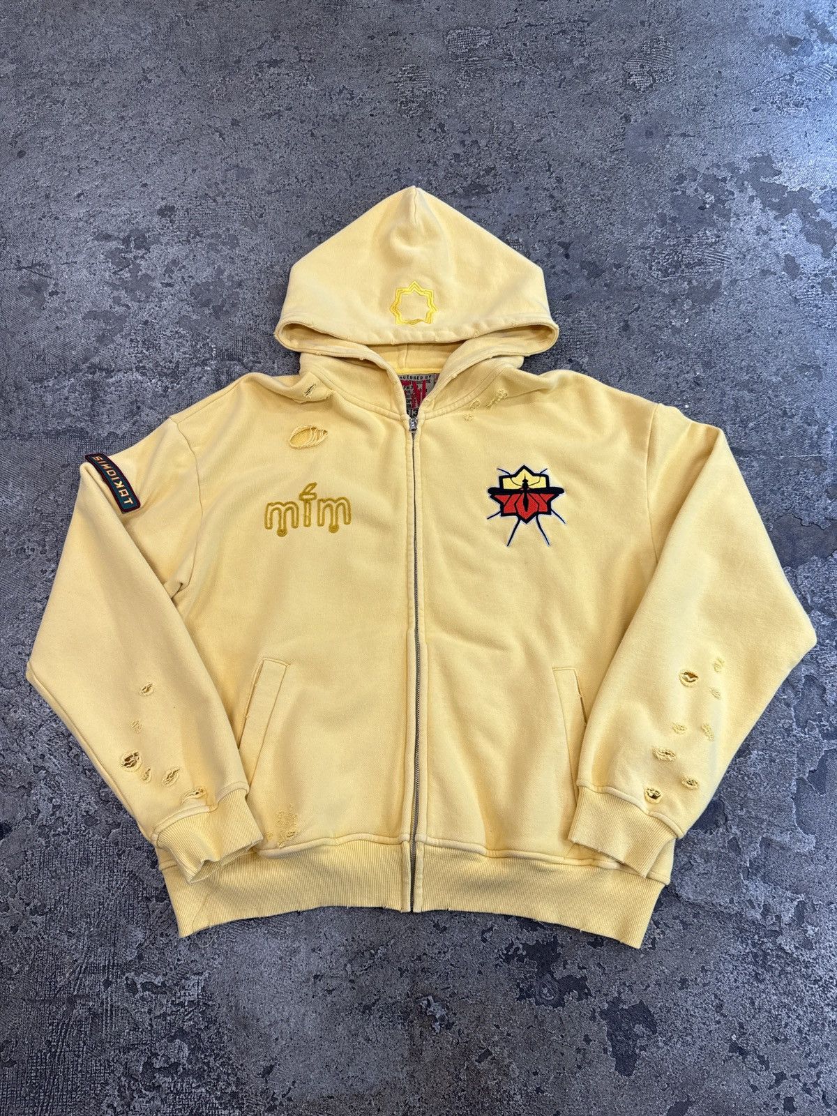 murd333r.fm Murd333r.fm Special Ops Yellow Zip Up Size US XL / EU 56 / 4 - 11 Thumbnail
