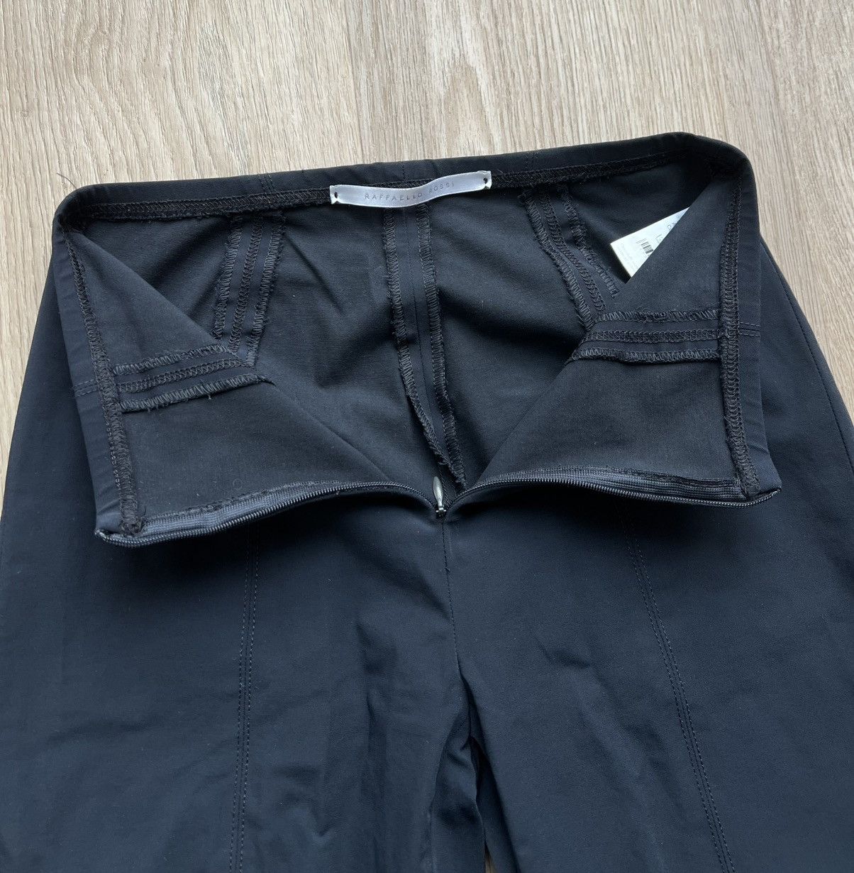 Other Raffaello Rossi Giga Slim Ankle Pull-On Navy Blue Pants Size 32" / US 10 / IT 46 - 5 Thumbnail