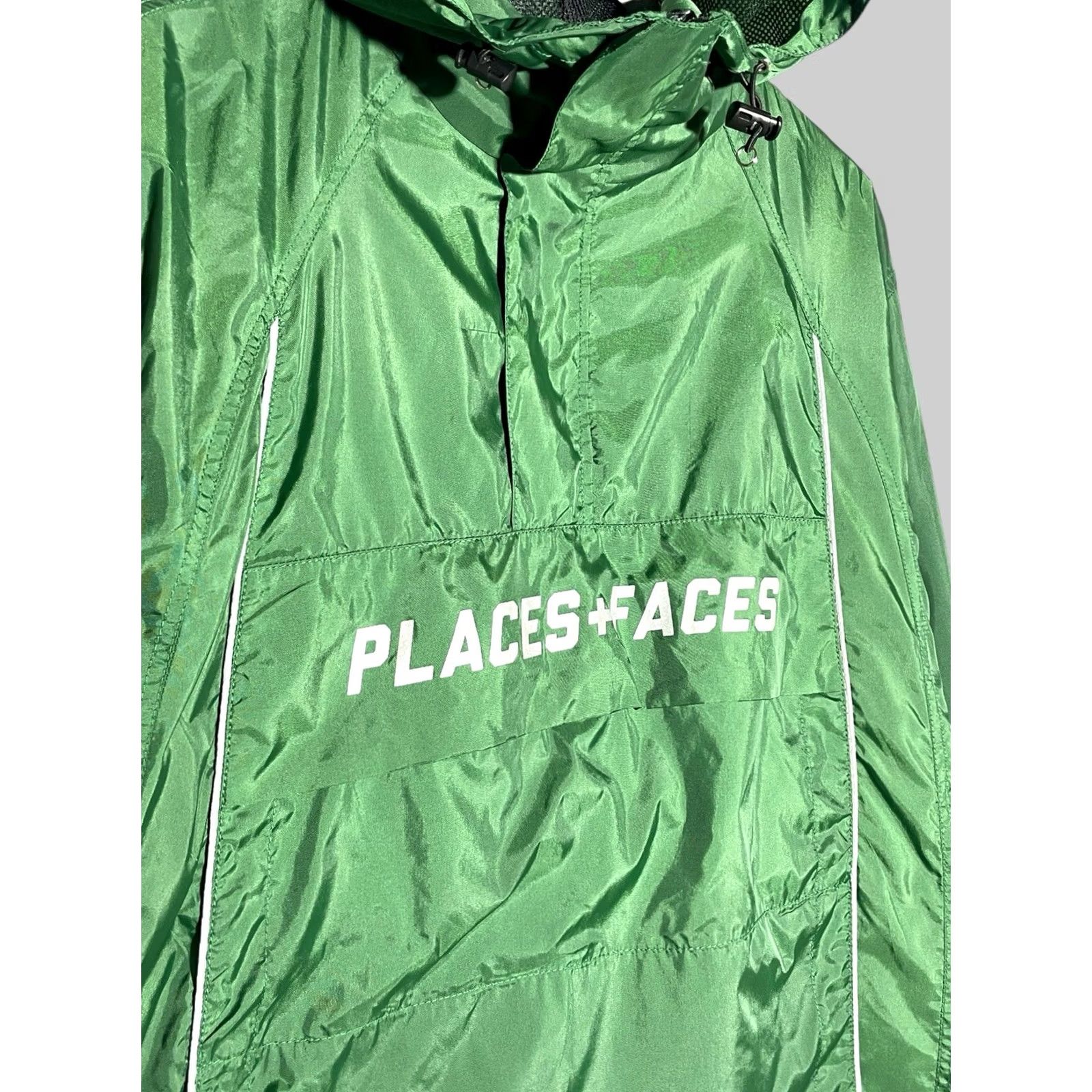 Places + Faces Places + Faces Men’s Reflective Anorak Jacket L Shirt Size US L / EU 52-54 / 3 - 5 Thumbnail