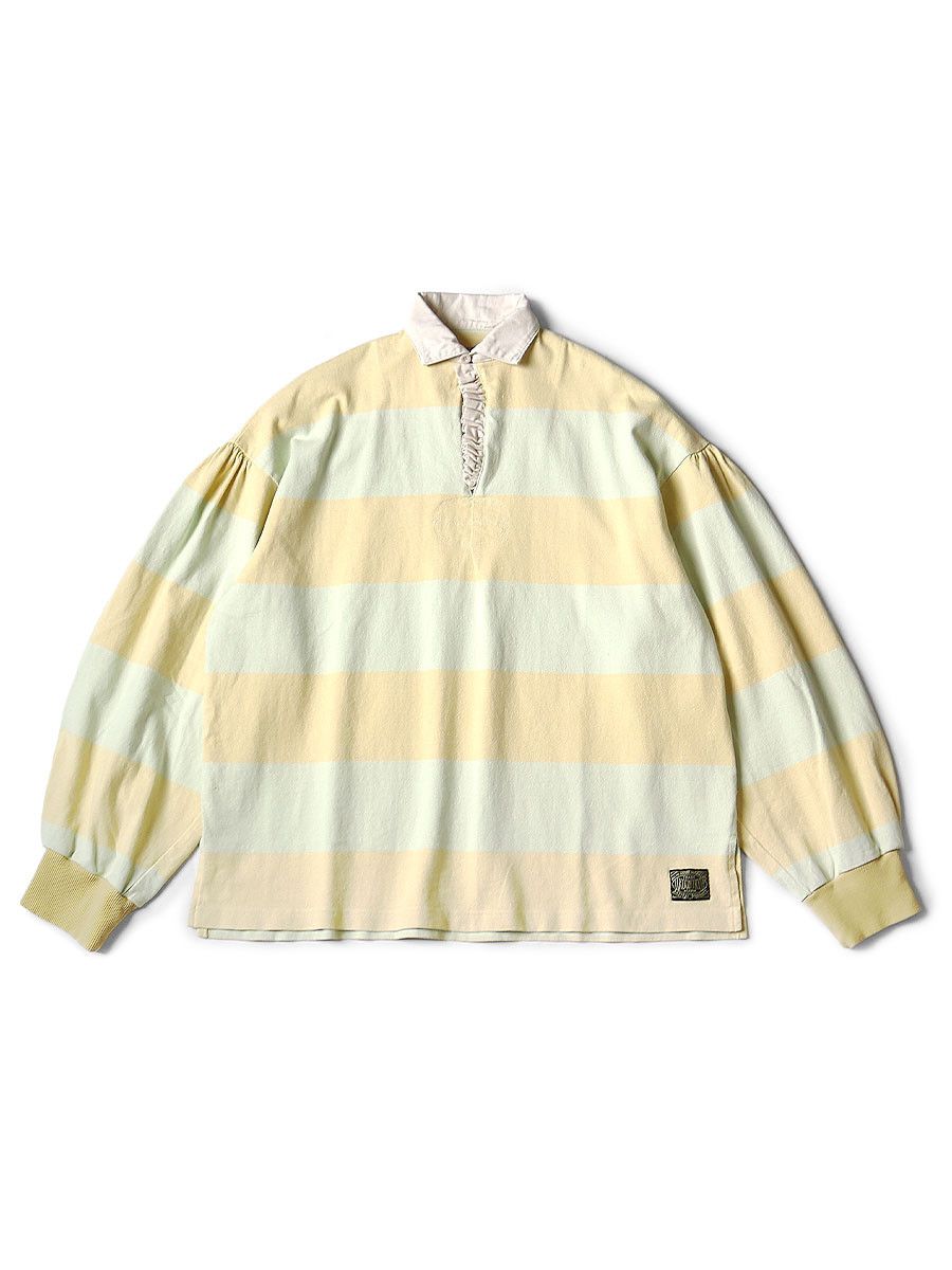 Kapital KAPITAL JAIL Striped jersey lager sweatshirt Size US XL / EU 56 / 4 - 1 Thumbnail
