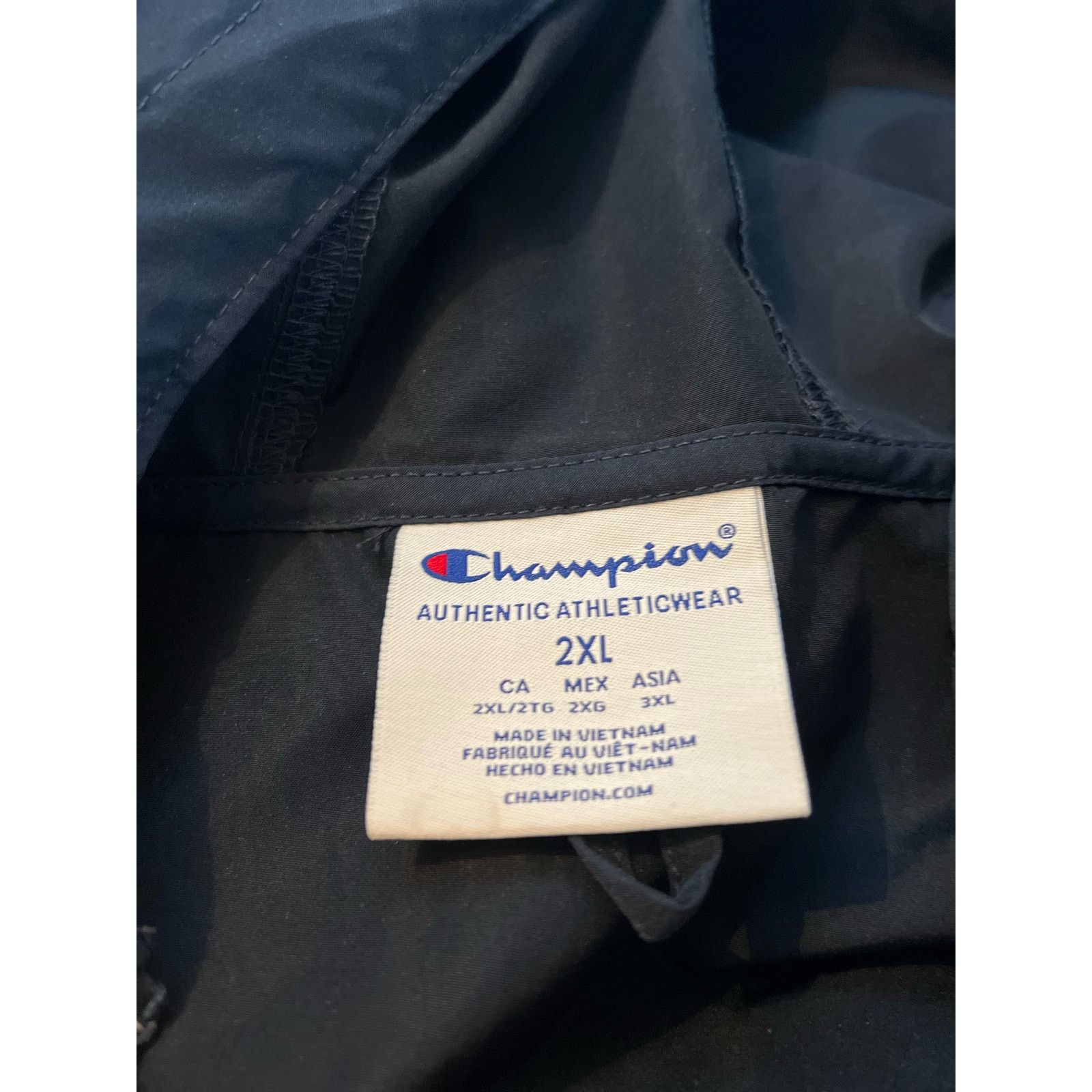 Champion Champion Men’s Windbreaker Jacket zip up Running SZ-2XL Size US XXL / EU 58 / 5 - 9 Thumbnail