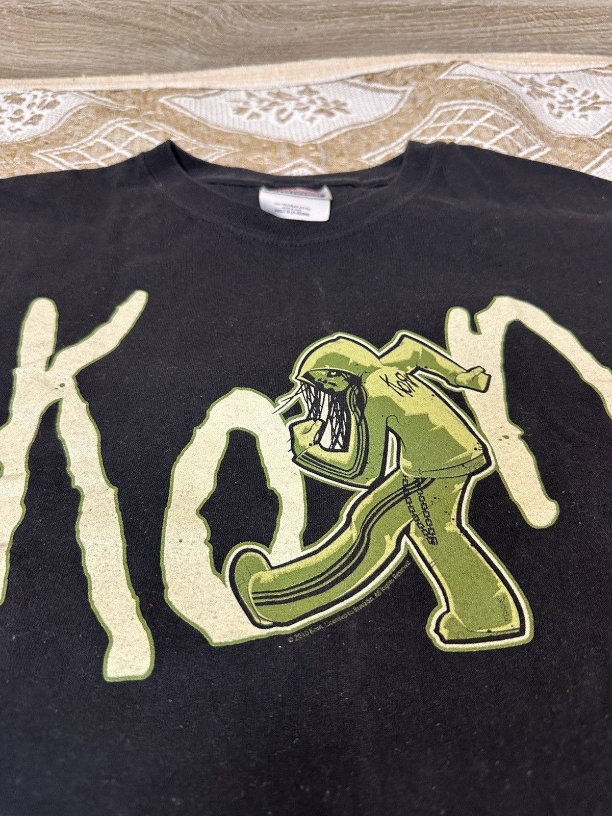 Band Tees 🔥 KoRn 2010 Tour Rock Metal Band T Shirt Music Slipknot Acdc Size US M / EU 48-50 / 2 - 7 Thumbnail