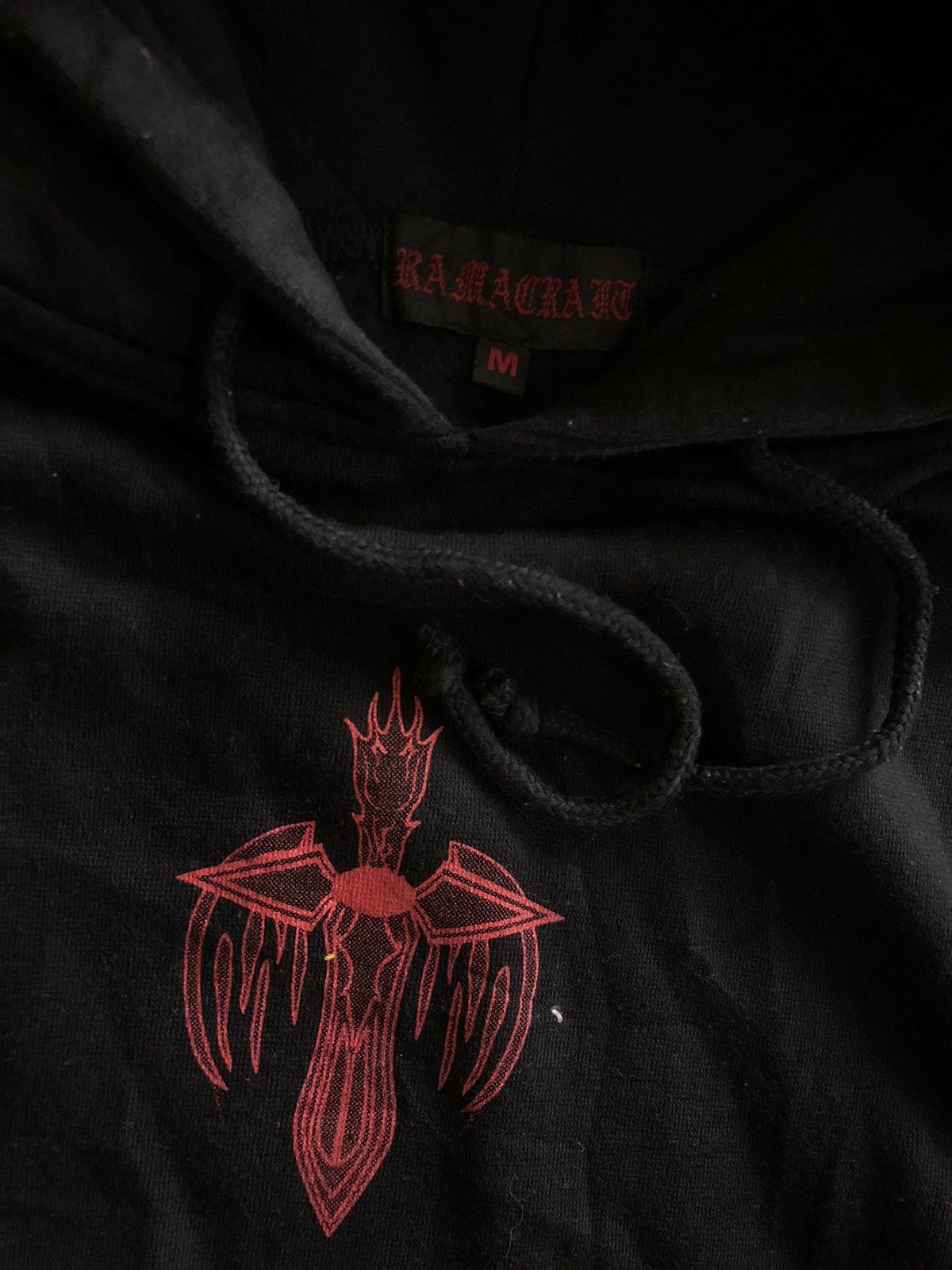 Japanese Brand × Seditionaries × Vintage VINTAGE JAPAN HOODIE INSPIRED BY CHROME HEARTS DESIGN Size US M / EU 48-50 / 2 - 7 Thumbnail
