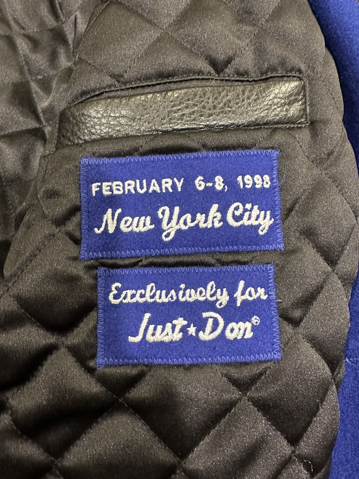 Just Don Just Don x Mitchell & Ness 1998 NBA All Star Varsity Jacket Size US XL / EU 56 / 4 - 19 Thumbnail
