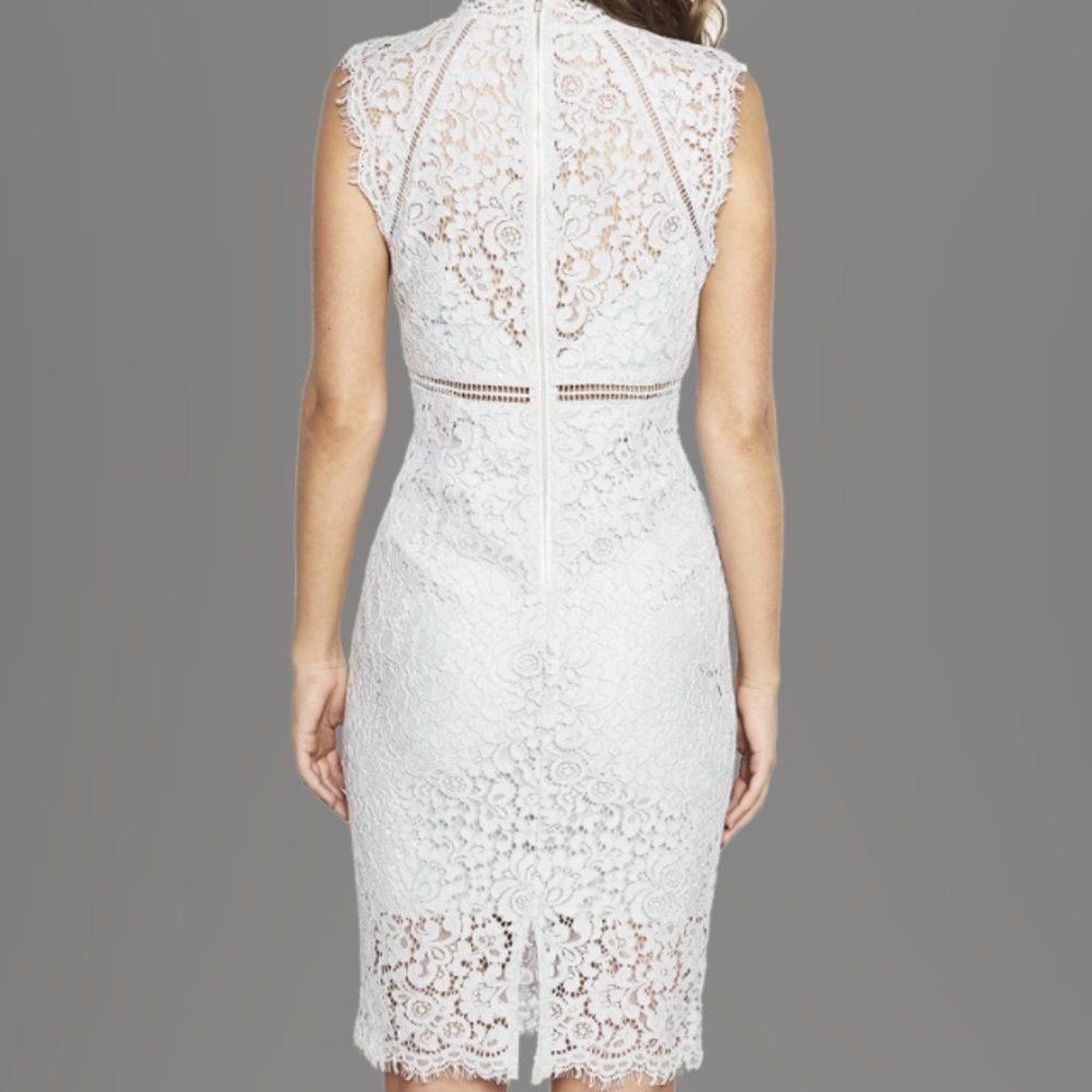 Other Bardot White Lace Dress Size 8 US Size M / US 6-8 / IT 42-44 - 10 Thumbnail