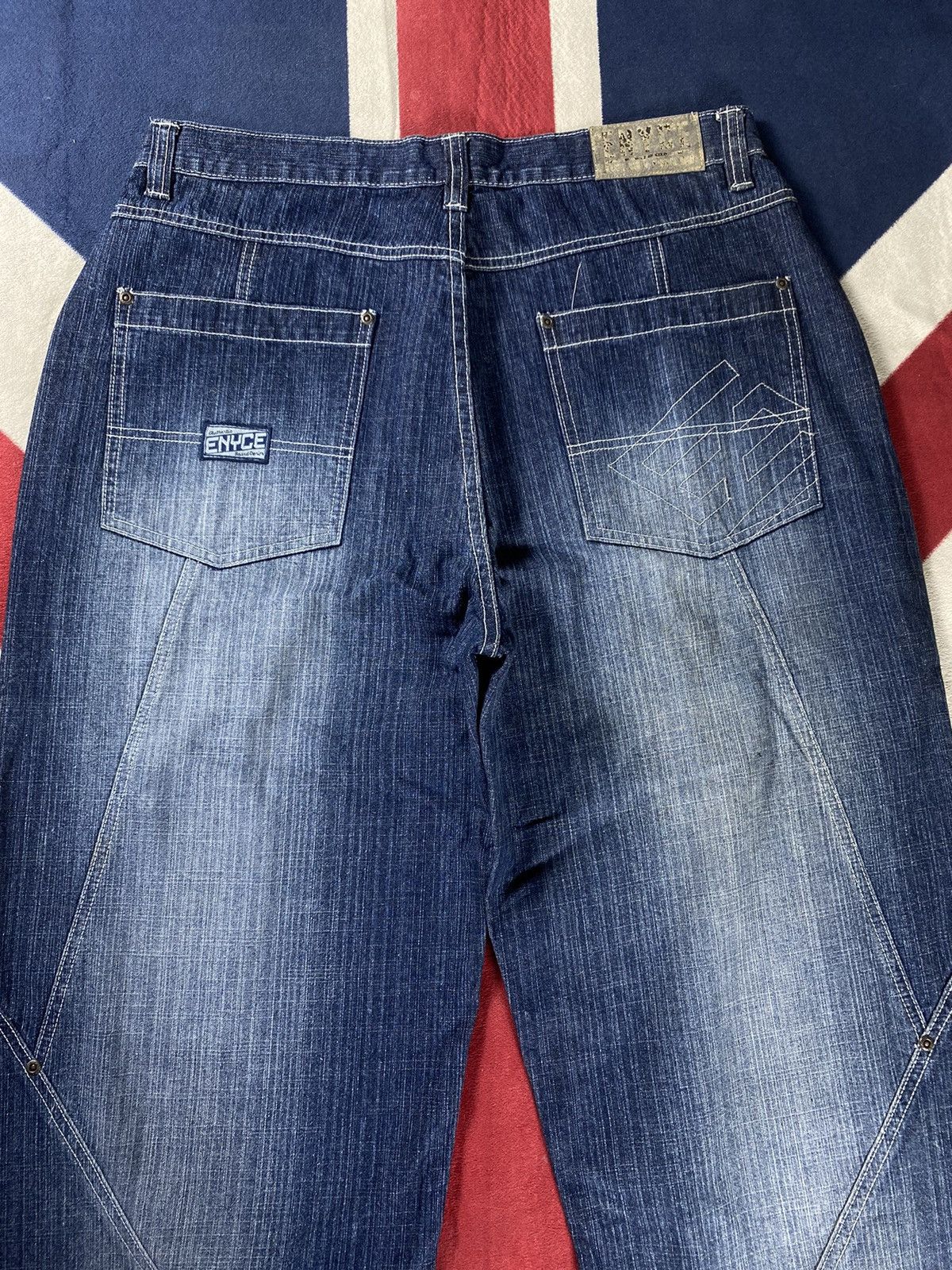 Enyce Enyce Fatigiue Pants Denim HipHop Style Size US 36 / EU 52 - 4 Thumbnail
