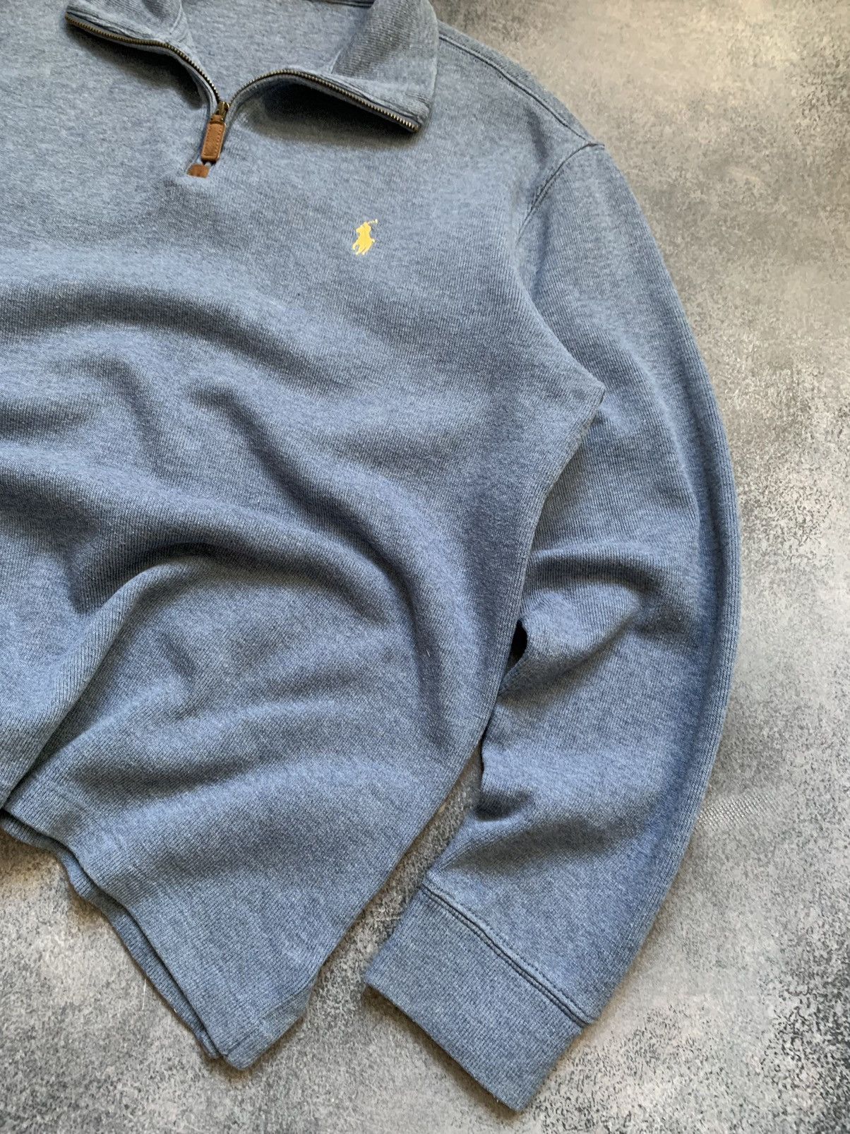 Polo Ralph Lauren × Vintage Vintage Polo Ralph Lauren Zip 1/4 Sweatshirt Old Money Y2K Size US M / EU 48-50 / 2 - 3 Thumbnail