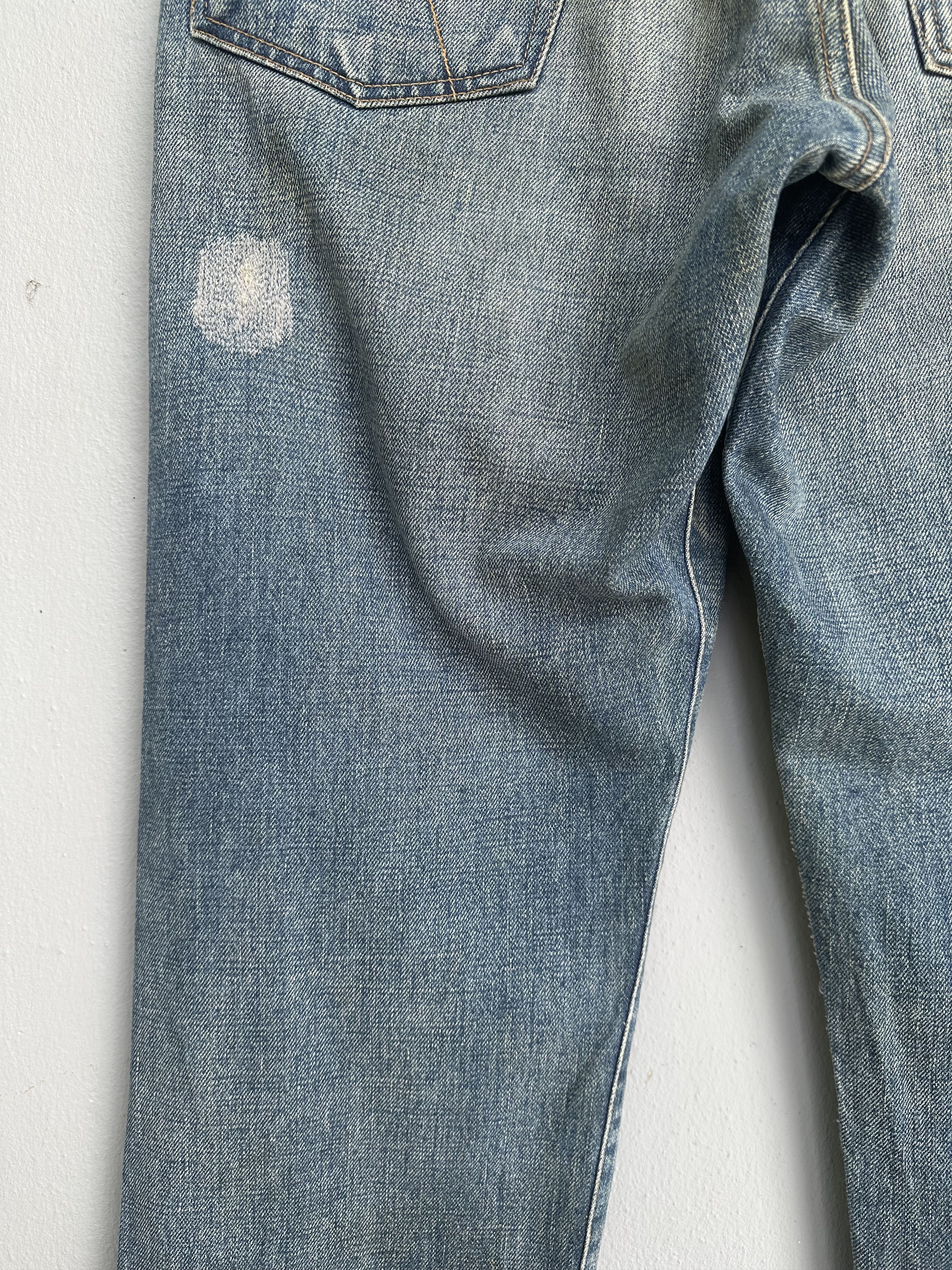 Sifury Japanese Brand Sifury Distressed Selvedge Patchwork Jeans Size US 31 - 13 Thumbnail