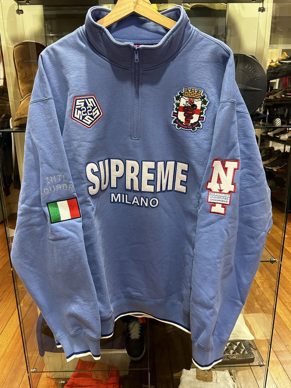 Supreme Supreme Milano Half Zip Pullover | Grailed