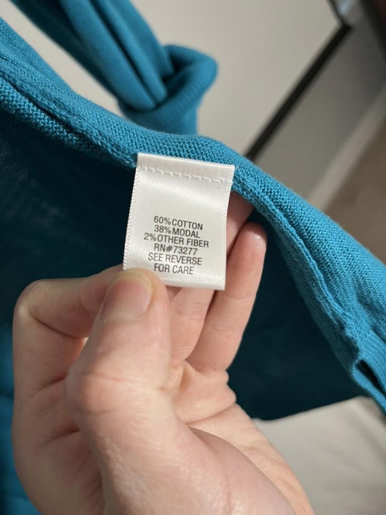Croft & Barrow Croft & Barrow Women's Medium Turquoise Cardigan Sweater Size M / US 6-8 / IT 42-44 - 3 Thumbnail