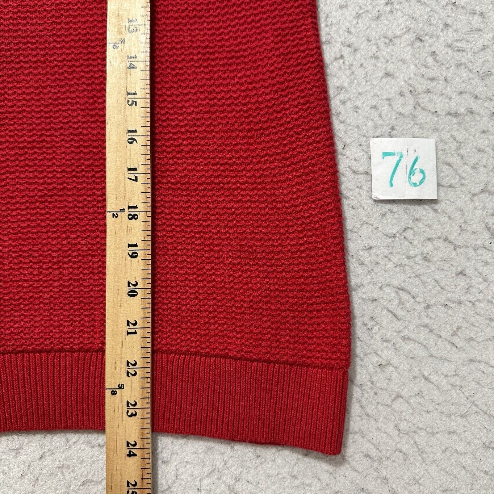 Loft LOFT XS Long Sleeve Crewneck Red Pullover Sweater Buttons Size XS / US 0-2 / IT 36-38 - 9 Thumbnail