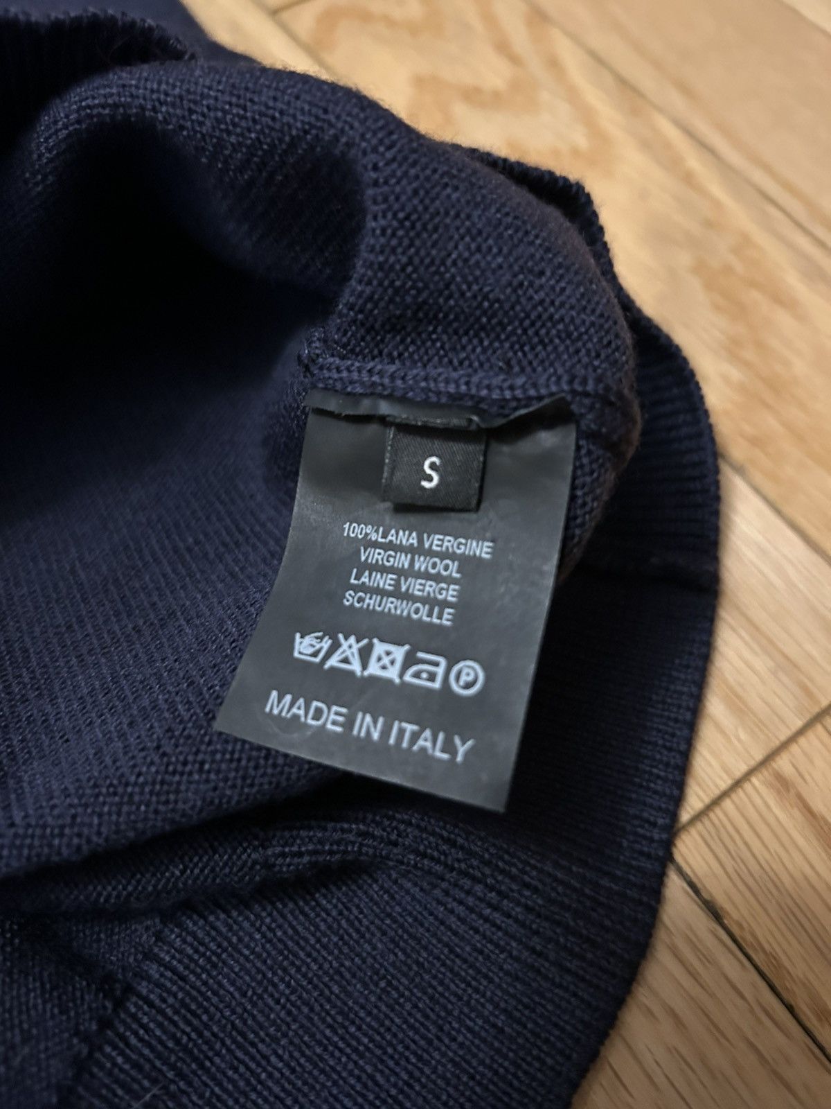 Raf Simons Raf Simons AW15 Wool College Knit Sweater Size US S / EU 44-46 / 1 - 5 Thumbnail