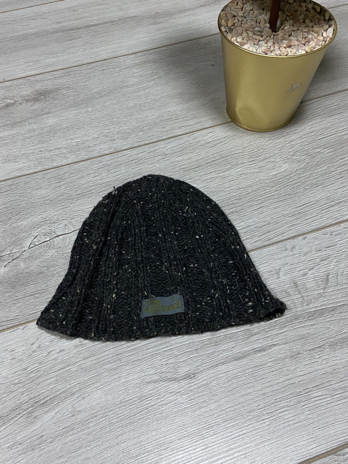 Diesel Diesel Italy wool knitted D logo beanie hat Size ONE SIZE - 1 Thumbnail