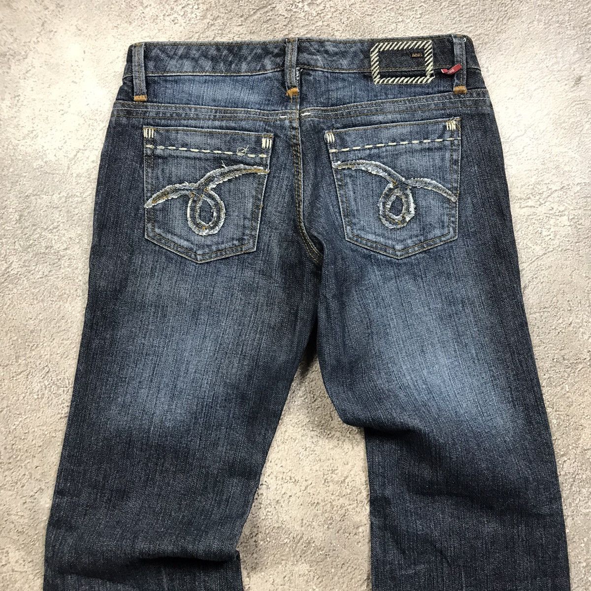 Japanese Brand vintage Faded Jeans japan distressed denim spring pants 90s Size 28" / US 6 / IT 42 - 5 Thumbnail