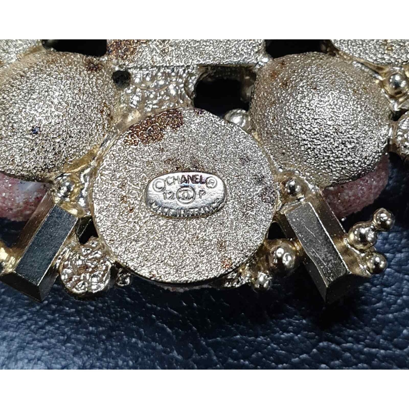 Chanel CHANEL 12P Artificial pearl Brooch Size ONE SIZE - 6 Thumbnail