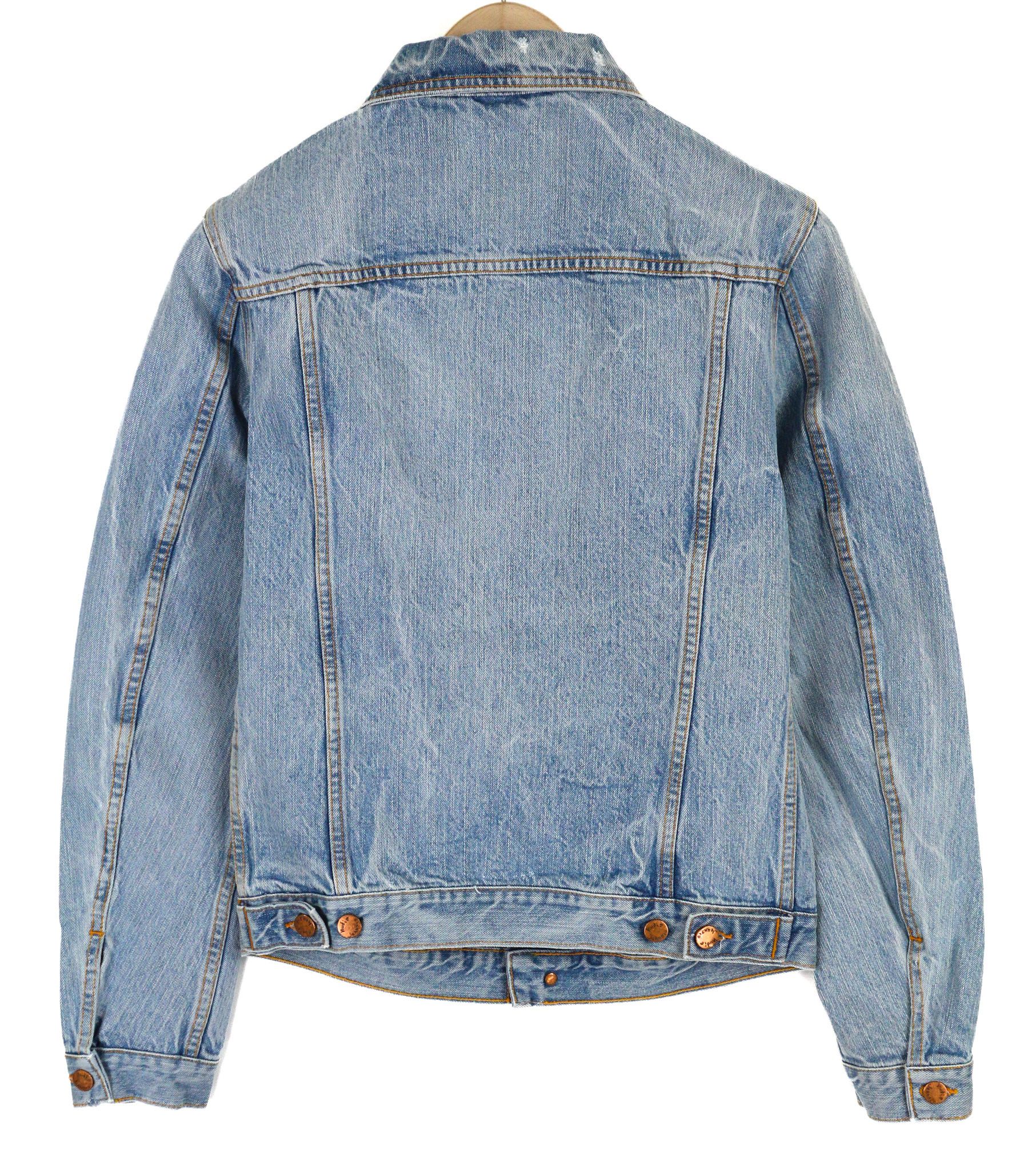 Nudie Jeans BILLY S Strumming Indigo Cotton Denim Blue Jacket 82449 Size US S / EU 44-46 / 1 - 2 Thumbnail